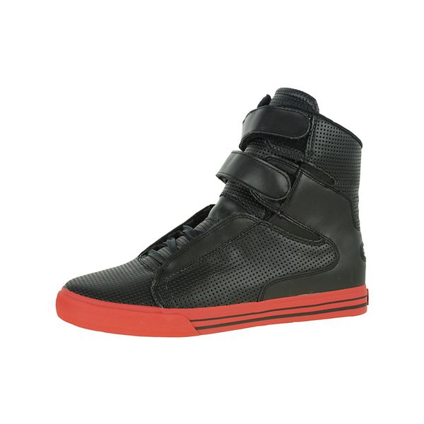 Supra Mens TK Society High Top Shoes - Black | Canada U3135-5D41